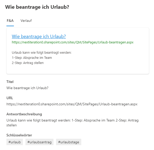 Microsoft 365 F&A Funktion