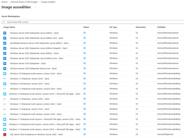 Das monatliche Azure Local Update